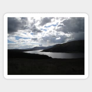 Near Glengarry Viewpoint, Scotland Sticker